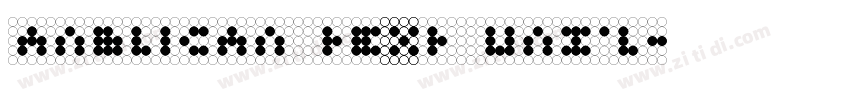 Anglican Text UNZ1L字体转换
